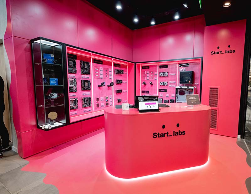 Start_Labs El nuevo espacio de armado de PC Desde la Catrera